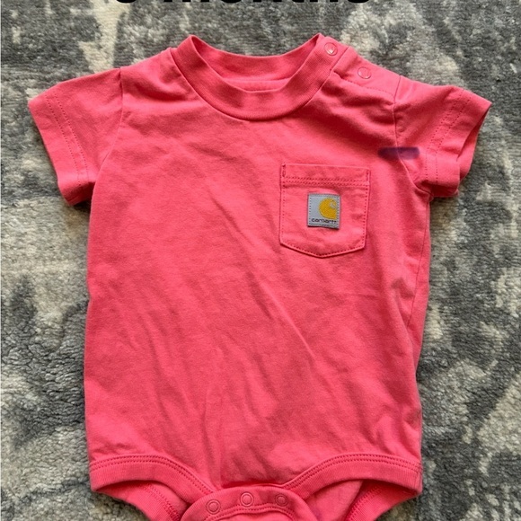 Carhartt Coral Baby Onesie size 3 months - Picture 1 of 3